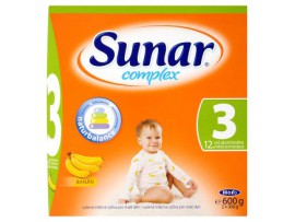 Sunar Complex 3 сухая молочная смесь с бананом 2 х 300 г